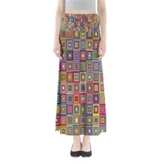 Artwork By Patrick-pattern-33 Full Length Maxi Skirt by ArtworkByPatrick