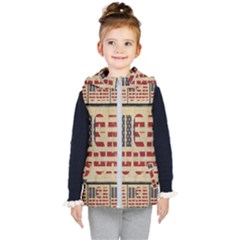 Usa Kid s Hooded Puffer Vest by ArtworkByPatrick