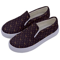 Louis Weim Luxury Dog Attire Kids  Canvas Slip Ons