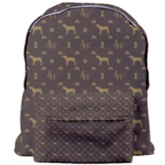 Louis Weim Luxury Dog Attire Giant Full Print Backpack