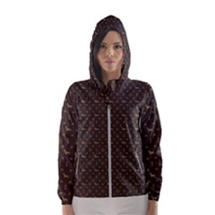 Louis Dachshund  Luxury Dog Attire Hooded Wind Breaker (women)