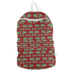 Tropical Stylized Floral Pattern Foldable Lightweight Backpack by dflcprints
