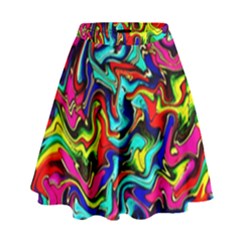 Pattern-34 High Waist Skirt by ArtworkByPatrick