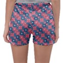 Squares And Circles Motif Geometric Pattern Sleepwear Shorts View2