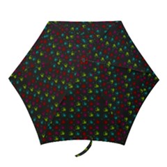 Roses Raining For Love  In Pop Art Mini Folding Umbrellas by pepitasart