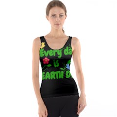 Earth Day Tank Top by Valentinaart