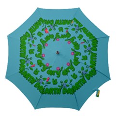 Earth Day Hook Handle Umbrellas (small) by Valentinaart