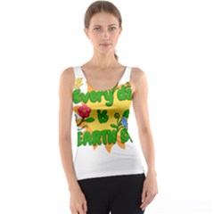 Earth Day Tank Top by Valentinaart