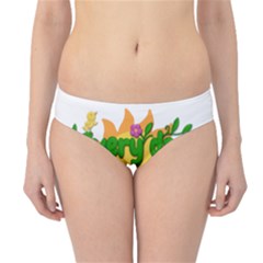 Earth Day Hipster Bikini Bottoms by Valentinaart