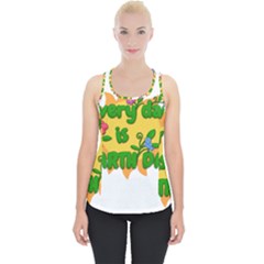 Earth Day Piece Up Tank Top by Valentinaart