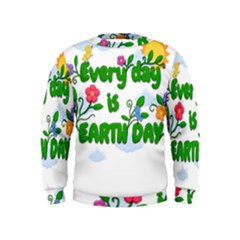 Earth Day Kids  Sweatshirt by Valentinaart