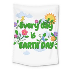 Earth Day Medium Tapestry by Valentinaart