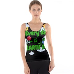 Earth Day Tank Top by Valentinaart