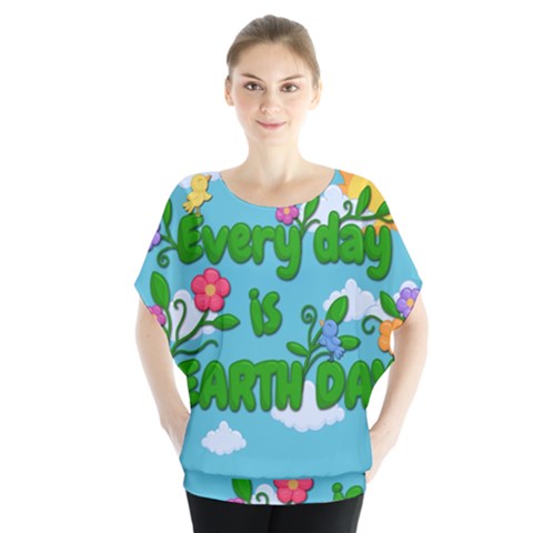 Earth Day Blouse by Valentinaart