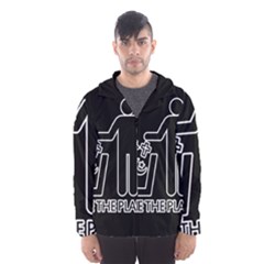 Save The Planet - Religions  Hooded Wind Breaker (men) by Valentinaart