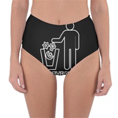 Save The Planet - Religions  Reversible High-waist Bikini Bottoms by Valentinaart