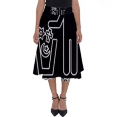 Save The Planet - Religions  Perfect Length Midi Skirt by Valentinaart