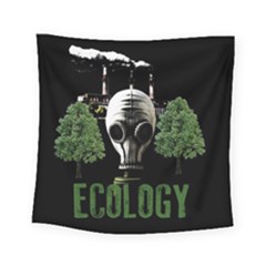 Ecology Square Tapestry (small) by Valentinaart