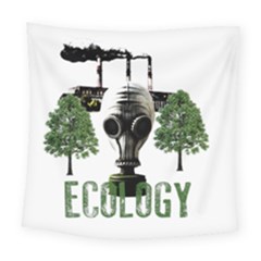 Ecology Square Tapestry (large) by Valentinaart