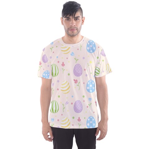 Easter Pattern Men s Sports Mesh Tee by Valentinaart