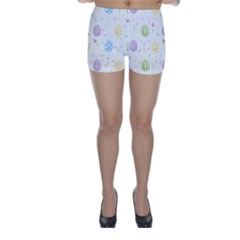 Easter Pattern Skinny Shorts by Valentinaart