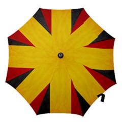 Belgium Flag Hook Handle Umbrellas (medium) by Valentinaart