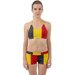 Belgium Flag Back Web Gym Set by Valentinaart