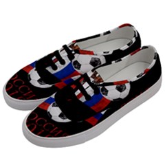 Russia Football World Cup Men s Classic Low Top Sneakers by Valentinaart