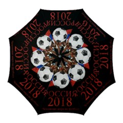 Russia Football World Cup Golf Umbrellas by Valentinaart