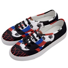 Russia Football World Cup Women s Classic Low Top Sneakers by Valentinaart