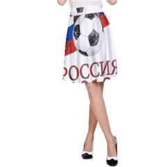 Russia Football World Cup A-line Skirt by Valentinaart