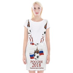 Russia Football World Cup Braces Suspender Skirt by Valentinaart