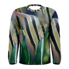 Angelfish 1 Men s Long Sleeve Tee by trendistuff