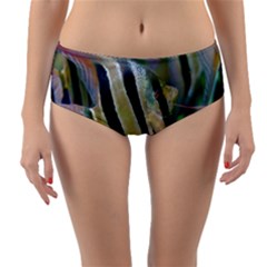 Angelfish 1 Reversible Mid-waist Bikini Bottoms by trendistuff