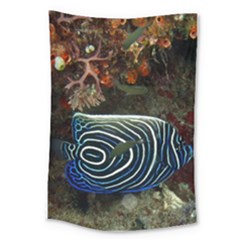 Angelfish 2 Large Tapestry by trendistuff