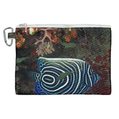 Angelfish 2 Canvas Cosmetic Bag (xl) by trendistuff