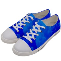 Blue Jellyfish 1 Women s Low Top Canvas Sneakers