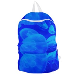 Blue Jellyfish 1 Foldable Lightweight Backpack by trendistuff