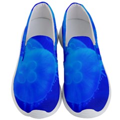 Blue Jellyfish 1 Men s Lightweight Slip Ons by trendistuff