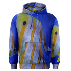 Butterfly Fish 1 Men s Pullover Hoodie by trendistuff