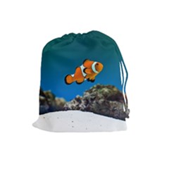 CLOWNFISH 1 Drawstring Pouches (Large) 