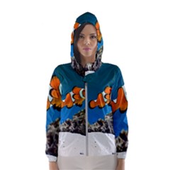 CLOWNFISH 1 Hooded Wind Breaker (Women)