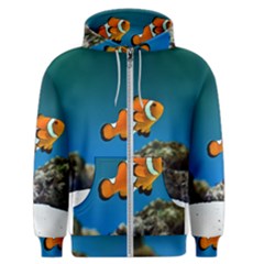 Clownfish 1 Men s Zipper Hoodie by trendistuff