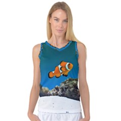 Clownfish 1 Women s Basketball Tank Top by trendistuff