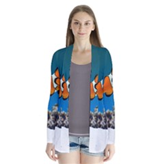 CLOWNFISH 1 Drape Collar Cardigan