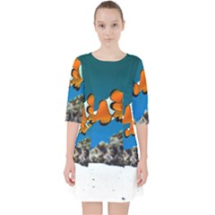 CLOWNFISH 1 Pocket Dress