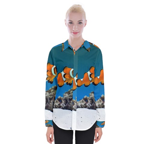 Clownfish 1 Womens Long Sleeve Shirt by trendistuff