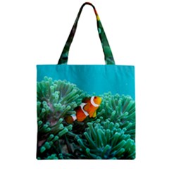 Clownfish 3 Zipper Grocery Tote Bag by trendistuff