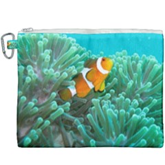 Clownfish 3 Canvas Cosmetic Bag (xxxl) by trendistuff