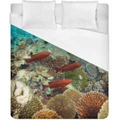 CORAL GARDEN 1 Duvet Cover (California King Size)